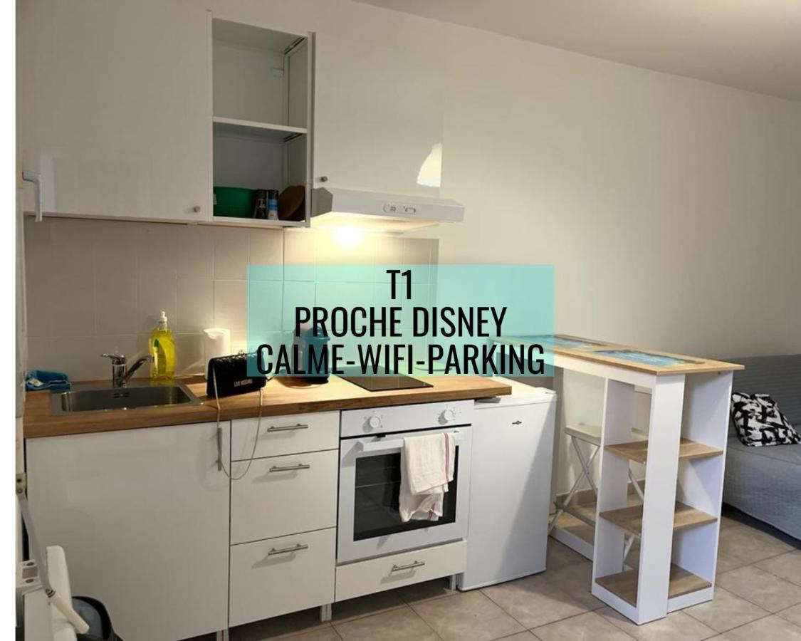 Superbe Studio Proche Disney Champs-Sur-Marne Exterior photo
